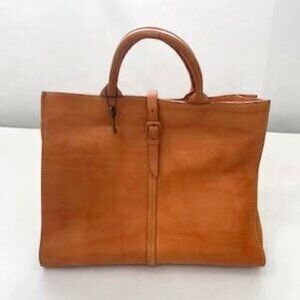 VTG - FOSSIL Leather Purse Camel Color